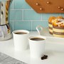 Set de Vasos Algon Blanco 80 ml 50 Piezas (18 Unidades)