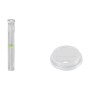 Set de tapas para vasos Algon 250 ml 100 Piezas (12 Unidades)