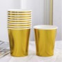 Set de Vasos Algon Dorado 200 ml 10 Piezas (18 Unidades)