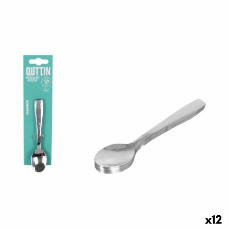 Cuchara de Postre Quttin Madrid 13 x 2,7 x 1 cm 6 Piezas (12 Unidades)