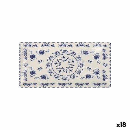 Plat à Gratin La Mediterránea Blur Rectangulaire 30 x 15 x 2 cm (18 Unités)