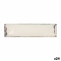 Plat à Gratin La Mediterránea Albus Rectangulaire 30 x 8 x 2 cm (24 Unités)