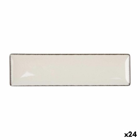 Plat à Gratin La Mediterránea Anllo Rectangulaire 30 x 8 x 2 cm (24 Unités)