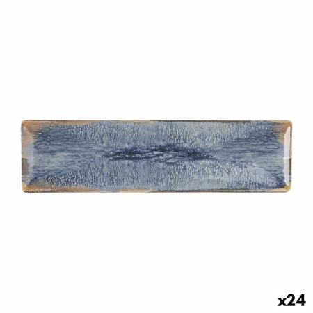 Plat à Gratin La Mediterránea Aelia Rectangulaire 30 x 8 x 2 cm (24 Unités)