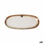Plat à Gratin La Mediterránea Fustam Oblongue 33,8 x 15,2 x 2,6 cm (12 Unités)
