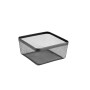 Cesta Multiusos Confortime Negro Metal 30,5 x 30,5 x 15,2 cm (6 Unidades)