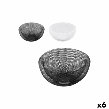 Coupe à fruits Confortime Métal 30 x 30 x 13,5 cm (6 Unités)
