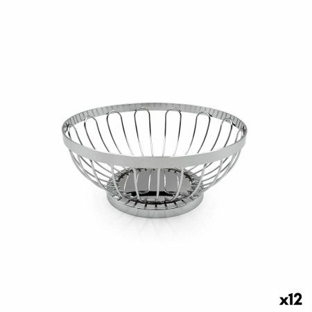 Corbeille à Pain My Bar Argenté Métal 17,5 X 7 CM (12 Unités)