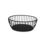 Panera My Bar Negro Metal Ovalado 20 x 15 x 8 cm (12 Unidades)