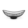 Panera My Bar Negro Metal Ovalado 25 x 13,5 x 9 cm (12 Unidades)
