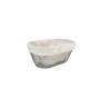 Corbeille à Pain Métal Oblongue 25 x 13 x 10 cm (18 Unités)