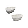 Cesta para el Pan Metal Ovalado 25 x 13 x 10 cm (18 Unidades)
