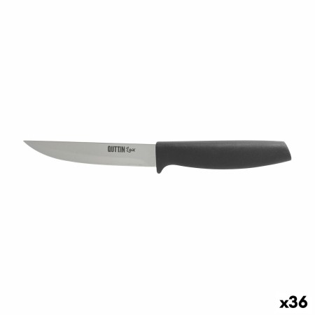 Cuchillo de Cocina Quttin Laos Negro Plateado 11 cm 20 x 2 x 2 cm Multiusos (36 Unidades)