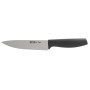 Couteau de cuisine Quttin Laos Noir Argenté 15 cm (36 Unités)