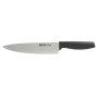 Cuchillo de Cocina Quttin Laos Negro Plateado 20 cm (24 Unidades)