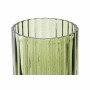 Vase DKD Home Decor Verre Vert Moderne (11 x 11 x 27,5 cm) (2 Unités)