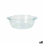 Plat à Gratin Quttin verre 1 L 20 cm (8 Unités)