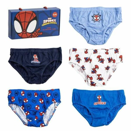Lot de slips Spidey Multicouleur 4-5