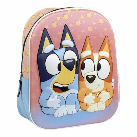 Cartable 3D Bluey Rose 25,0 x 31,0 x 10,0 cm