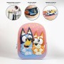 Cartable 3D Bluey Rose 25,0 x 31,0 x 10,0 cm