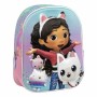 Cartable 3D Gabby's Dollhouse Rose 25,0 x 31,0 x 10,0 cm