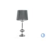 Lampe de bureau DKD Home Decor 25 x 55 x 10 cm Verre Gris Métal