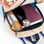 Cartable 3D avec roulettes Bluey Rose 25,0 x 31,0 x 10,0 cm