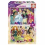 Puzzle Educa Disney Princess 2 x 48