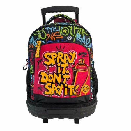 Mochila Escolar con Ruedas Toybags Grafitti