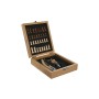 Set de Accesorios para Vino Home ESPRIT Natural Bambú 15 x 17 x 5 cm