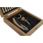 Set de Accesorios para Vino Home ESPRIT Natural Bambú 15 x 17 x 5 cm