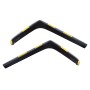 Deflector de viento HEKO HO15123 CITROEN JUMPER FIAT DUCATO Frontal 2 Piezas