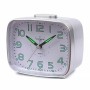 Reloj Despertador Timemark 12 x 9,5 x 6,5 cm Tradicional Analógico Plateado
