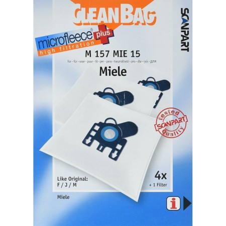 Sac de Rechange pour Aspirateur Scanpart M 157 MIE 15 MIELE