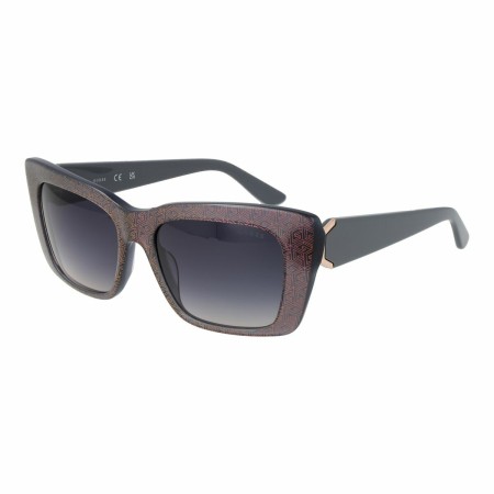 Gafas de Sol Hombre Guess B Gris Plata Ø 55 mm
