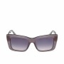 Lunettes de soleil Homme Guess B Gris Argent Ø 55 mm