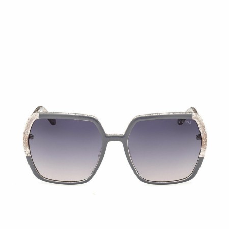 Lunettes de soleil Homme Guess B Gris Argent ø 56 mm