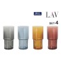 Set de Verres LAV HLN376PFT.61 4 Pièces (6 Unités)