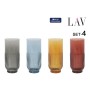 Set de Verres LAV TOKYO 4 Pièces (6 Unités)