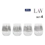 Set de Verres LAV GAIA 4 Pièces (6 Unités)