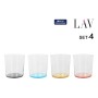 Vaso para Cerveza LAV BDG386PBT.60 4 Piezas (6 Unidades)