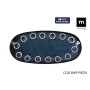 Plat à Gratin La Mediterránea Almudena Bleu Oblongue 25 x 12 x 2,2 cm (24 Unités)