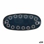 Fuente de Cocina La Mediterránea Almudena Azul Ovalado 29 x 13,5 x 2,4 cm (24 Unidades)
