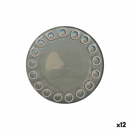 Assiette plate La Mediterránea Almudena Gris (12 Unités)