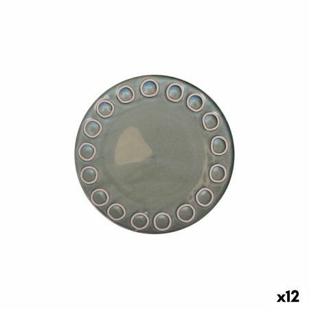Assiette plate La Mediterránea Almudena Gris (12 Unités)