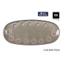 Plat à Gratin La Mediterránea Almudena Gris Oblongue 33 x 14,8 x 2,7 cm (12 Unités)