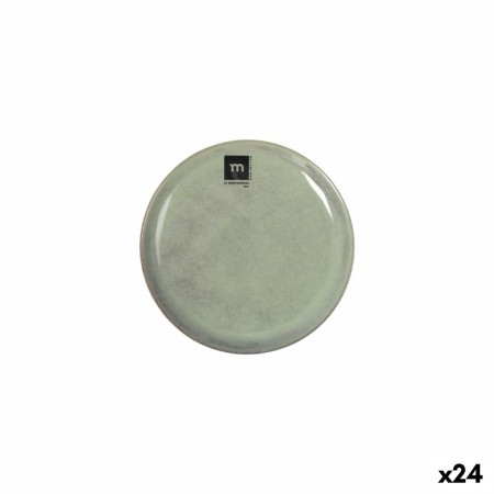 Assiette plate La Mediterránea Macarella green Ø 16 cm (24 Unités)