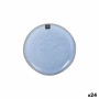 Plato Llano La Mediterránea Macarella blue Ø 20,5 cm (24 Unidades)