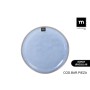 Plato Llano La Mediterránea Macarella blue Ø 20,5 cm (24 Unidades)
