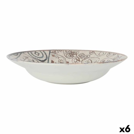 Assiette à pâtes La Mediterránea Grecia Ø 29 cm (6 Unités)